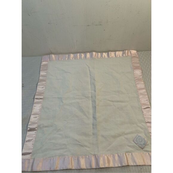 My blanket Blankie pink silk trim 18x19” - Picture 2 of 6